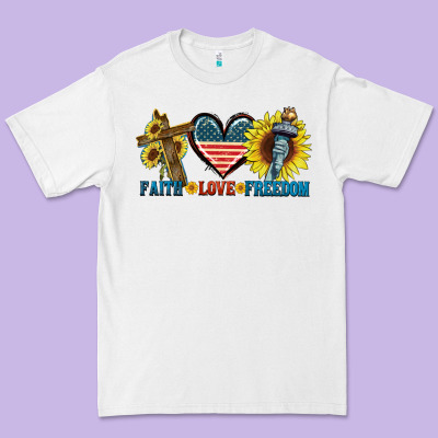 Fatih Love Freedom Premium Tee Designed By Fadigitalartstudio