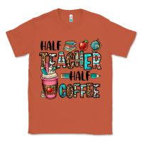 Copper half teacher half coffee Classic Tee - OliviaCreatesArt