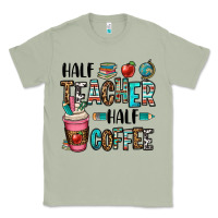 Matcha half teacher half coffee Classic Tee - OliviaCreatesArt