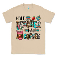 Mushroom half teacher half coffee Classic Tee - OliviaCreatesArt