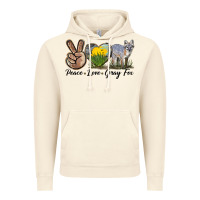 Vintage Artic Peace Love Gray Fox Vintage Hoodie - LillyAllenDesigns
