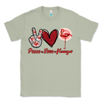 Matcha Peace Love Flamingo Classic Tee - Jasminsmagicworld