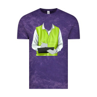 Cloud Purple border collie engineer Vintage Tee - RanaPortraitStore
