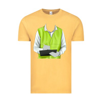 Vintage Mustard border collie engineer Vintage Tee - RanaPortraitStore