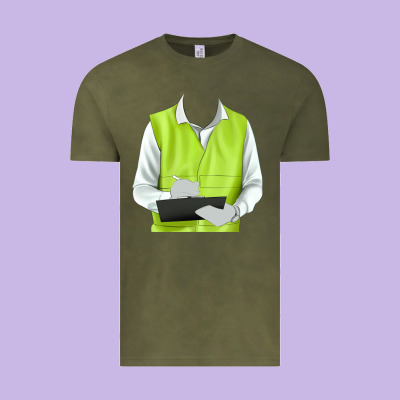 Border Collie Engineer Vintage Tee Designed By Ranaportraitstore