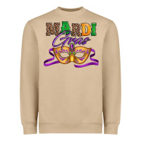 Mushroom happy mardi gras carnival mask Heavyweight Sweatshirt - Jasminsmagicworld