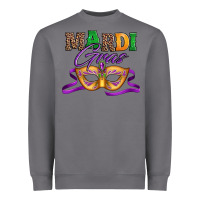 Storm happy mardi gras carnival mask Heavyweight Sweatshirt - Jasminsmagicworld