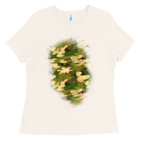 Bone camouflage patch 1 Ladies Tee - BundleAndBundleShop