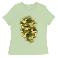 Matcha camouflage patch 1 Ladies Tee - BundleAndBundleShop