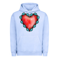 Pigment Grape Ice Gemstone Red Heart Urban Hoodie - Jasminsmagicworld