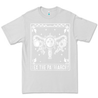Dove Grey womens hex the patriarchy uterus tarot card halloween feminist t shirt Premium Tee - maiPhamDesign