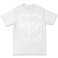 White womens hex the patriarchy uterus tarot card halloween feminist t shirt Premium Tee - maiPhamDesign