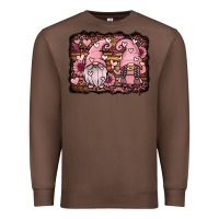 Chestnut valentines day gnomes couple Premium Sweatshirt - Jasminsmagicworld
