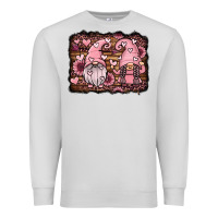 Dove Grey valentines day gnomes couple Premium Sweatshirt - Jasminsmagicworld