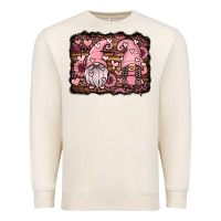 Sandshell valentines day gnomes couple Premium Sweatshirt - Jasminsmagicworld