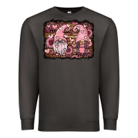 Smoke valentines day gnomes couple Premium Sweatshirt - Jasminsmagicworld
