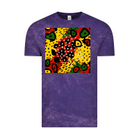 Cloud Purple african colors pattern Vintage Tee - BundleAndBundleShop