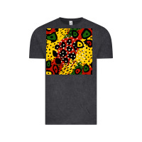 Vintage Black african colors pattern Vintage Tee - BundleAndBundleShop