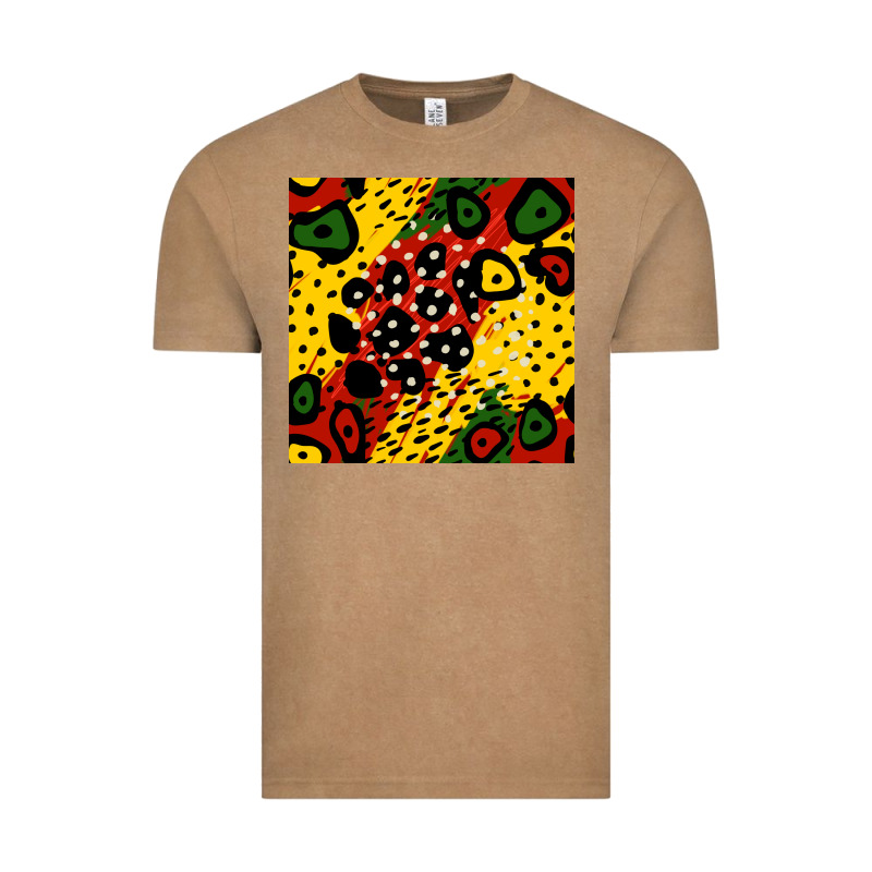 African Colors Pattern Vintage Tee by BundleAndBundleShop | Teevron