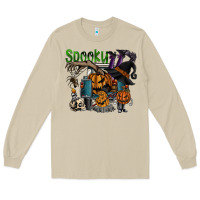 Mushroom spooky Long Sleeve Tee - SublimationCraftShop