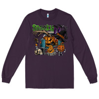 Plum spooky Long Sleeve Tee - SublimationCraftShop