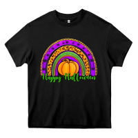 Black happy halloween rainbow Heavy Core Tee - Jasminsmagicworld