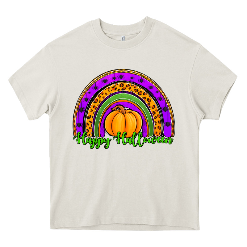Happy Halloween Rainbow Heavy Core Tee by Jasminsmagicworld | Teevron