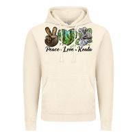 Vintage Artic peace love koala Vintage Hoodie - LillyAllenDesigns