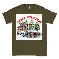 Army Green merry chrıstmas Classic Tee - FaDigitalArtStudio