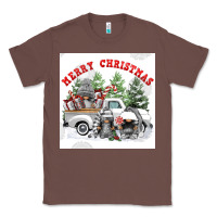 Chestnut merry chrıstmas Classic Tee - FaDigitalArtStudio