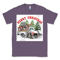 Lavender merry chrıstmas Classic Tee - FaDigitalArtStudio