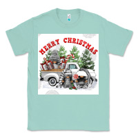 Seafoam merry chrıstmas Classic Tee - FaDigitalArtStudio