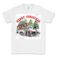 White merry chrıstmas Classic Tee - FaDigitalArtStudio