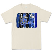 Bone Back the blue brushstrokes Premium Tee - FaDigitalArtStudio