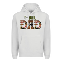 Dove Grey sport t ball dad Premium Hoodie - Artiststas
