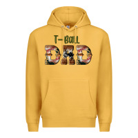 Mustard sport t ball dad Premium Hoodie - Artiststas
