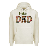 Oatmeal Heather sport t ball dad Premium Hoodie - Artiststas
