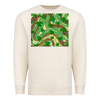 Sandshell St. Patrick's Day Shamrock Leopard Premium Sweatshirt - RanaPortraitStore
