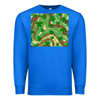 True Royal St. Patrick's Day Shamrock Leopard Premium Sweatshirt - RanaPortraitStore