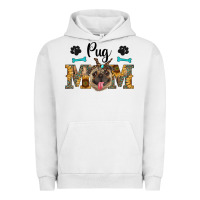 Pigment Lunar Rock western pug mom Urban Hoodie - RanaPortraitStore