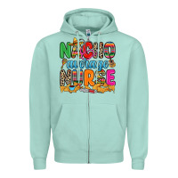 Seafoam nacho average nurse Zipper Hoodie - RanaPortraitStore