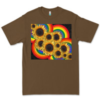 Cacao Pride sunflower tumbler Premium Tee - FaDigitalArtStudio