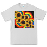 Dove Grey Pride sunflower tumbler Premium Tee - FaDigitalArtStudio