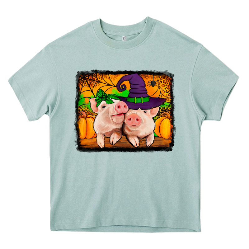Halloween Pigs Heavy Core Tee by Jasminsmagicworld | Teevron