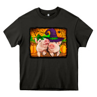 Asphalt halloween pigs Heavy Core Tee - Jasminsmagicworld