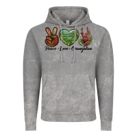 Cloud Rock Peace Love Orangutan Vintage Hoodie - LillyAllenDesigns