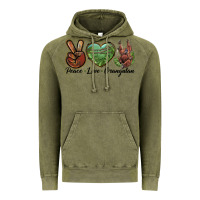 Vintage Olive Peace Love Orangutan Vintage Hoodie - LillyAllenDesigns