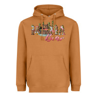 Meerkat Mama bear with daisy Heavyweight Hoodie - RanaPortraitStore