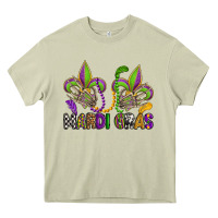 Mossy mardi gras skeleton hands  fleur de lis Heavy Core Tee - OliviaCreatesArt