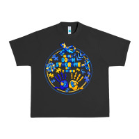 Pigment Black World Down Syndrome Day Urban Heavy Tee - CowhideDigitalArt